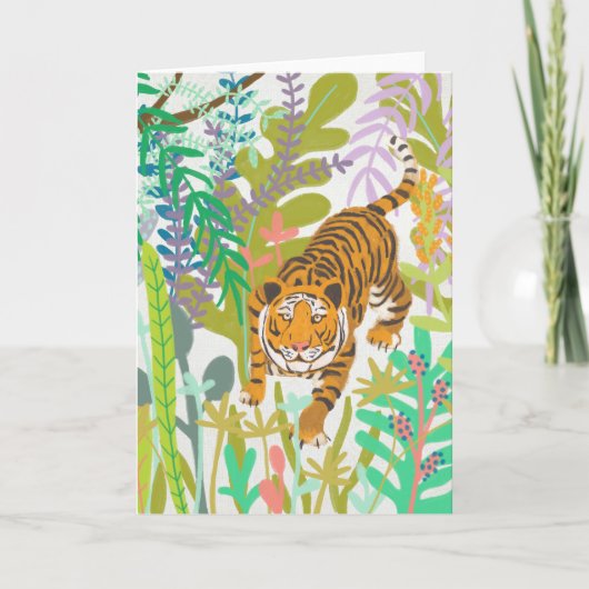 Carte Jungle Roar - Tigre (Devant)