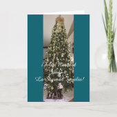 Carte Junto a La Sagrada Familia en Navidad. (Devant)