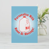 Carte Jus de lait (Debout devant)