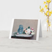 Carte Jus de rose et de verre, Henri Fantin-Latour (Fleur jaune)