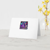 Carte Jusqu'à ce que la mort nous sépare Classique – Est (Fleur jaune)