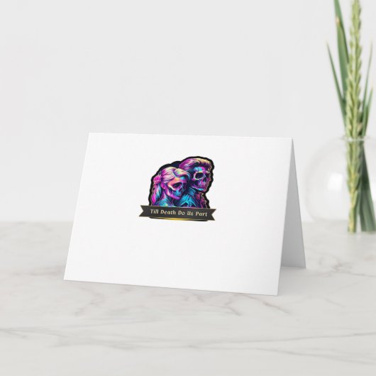 Carte Jusqu'à ce que la mort nous sépare Classique – Vœu (Devant)