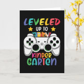 Carte Jusqu'à la maternelle Retour à l'école Gamer (Fleur jaune)