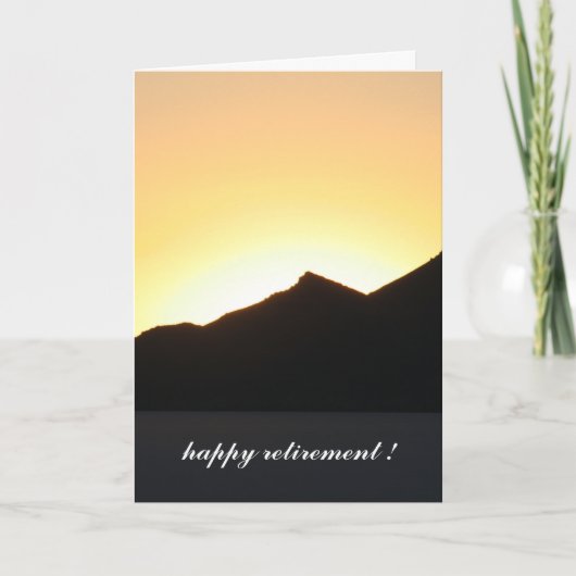 Carte jusqu'au coucher du soleil (Devant)