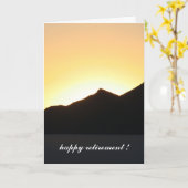 Carte jusqu'au coucher du soleil (Fleur jaune)