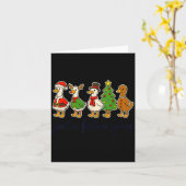 Carte Just A Festive Goose Christmas Silly Goose Funny C (Fleur jaune)