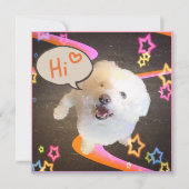 Carte Just Saying "Hi" (Devant)