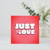 CARTE JUSTE AMOUR – La Seule Chose Importante (Debout devant)