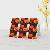 Carte Juste citrouille (Fleur jaune)