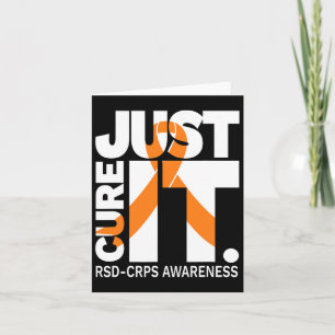 Carte Juste Cure Rsd Crps Sensibilisation Ruban Blanc Te