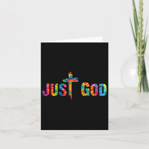 Carte Juste Dieu Jésus Croix Inspirant Motivation Ch