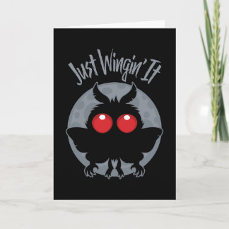 Carte Juste en battant des ailes Mothman Mischief