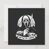 Carte Juste la pointe, je le promets  (Devant)