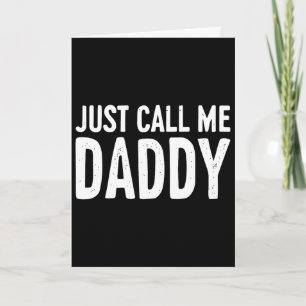 Carte Juste M'appeler Papa Chemise Papa Hommes Fête des
