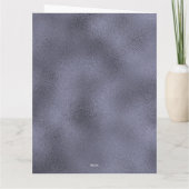 Carte Juste Marié violet Mariage de lavande (Dos)