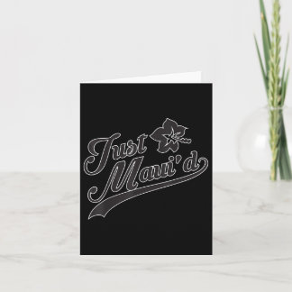 Carte Juste Mauid Cadeau Hommes Femme Mariée Et Mariage