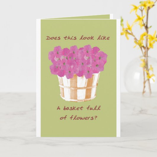 Carte Juste parce que (Fleur jaune)