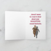 Carte Juste parce que c'est votre journée spéciale (Intérieur)