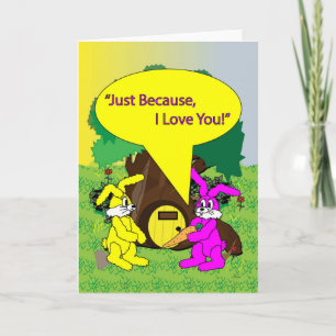Carte Juste Parce Que Je T'Aime