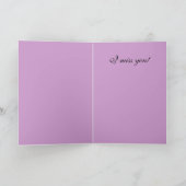 Carte Juste Parce Que - Lilac (Carte) (Intérieur)