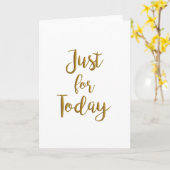 Carte Juste pour le cadeau de slogan de Na de la (Fleur jaune)