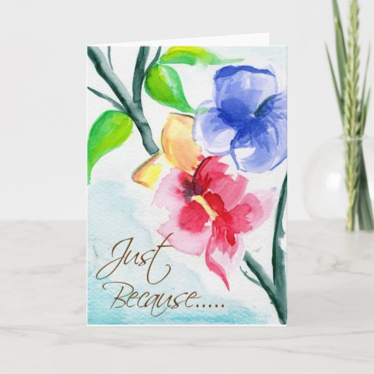 Carte Juste puisque ...... (Devant)