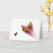 Carte Juste puisque collection (Fleur jaune)