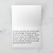 Carte Juste puisque collection (Intérieur)