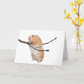 Carte juste rester (Fleur jaune)