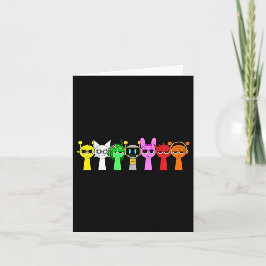 Carte Juste Un Garçon Qui Aime Sprunky Funny Sprunky Jeu (Devant)