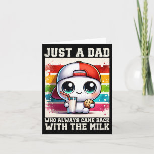 Carte Juste Un Père Qui Est Toujours Venu Avec Le Lait 9