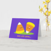 Carte Juste un peu de Corny (Fleur jaune)