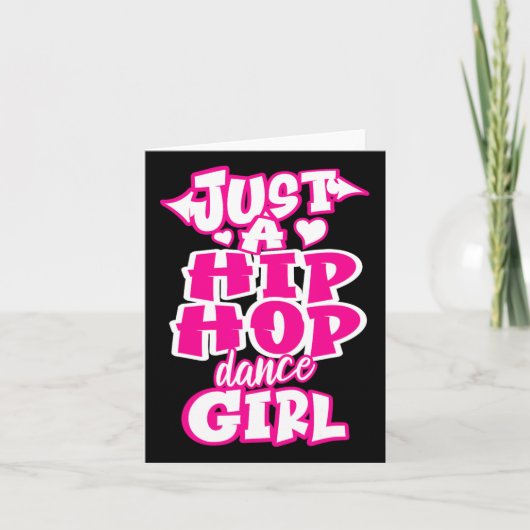 Carte Juste Une Danse Hip hop Danc Danc Danc Danc (Devant)
