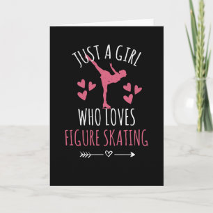 Carte Juste une fille qui aime le patinage artistique ca