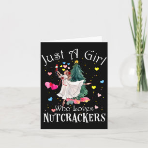Carte Juste une fille qui aime les casse-noisettes Funny