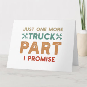 Carte Juste Une Promesse De Plus De Camion Partie I
