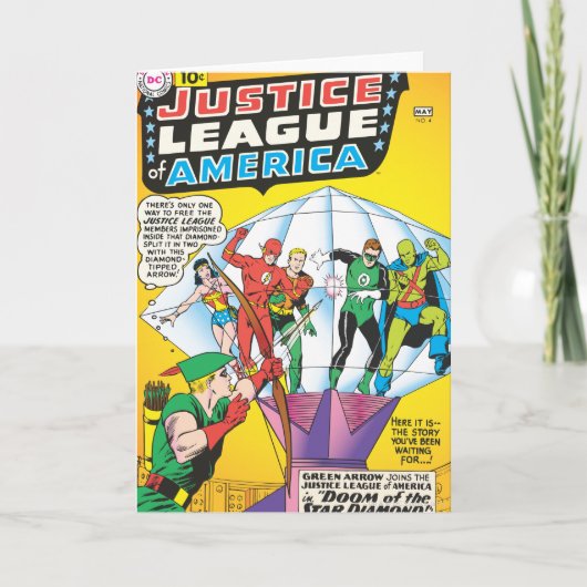 Carte Justice League of America Numéro 4 - Mai (Devant)