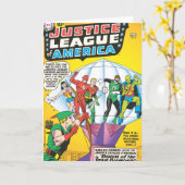 Carte Justice League of America Numéro 4 - Mai (Fleur jaune)