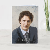 Carte Justin Trudeau (Devant)
