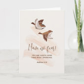 Carte JW Card, Matthew 10:31 | Salutation JW (Devant)