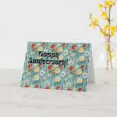 Carte JW Happy Anniversary Card Eccl. 4:12 (Fleur jaune)