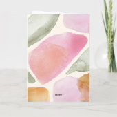 Carte JW Pioneer Don, Isaïe 52:7 | Salutation JW pliée (Dos)