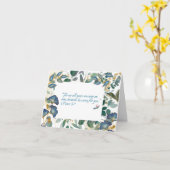 Carte JW Sympathy -Floral -Écriture 1 Pierre 5:7 (Fleur jaune)