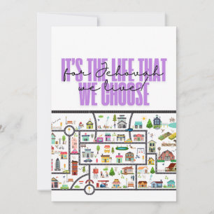 Carte JW "Town Territory" pour Pioneers