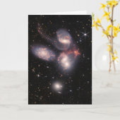 Carte JWST James Webb Télescope spatial Quintet de Steph (Fleur jaune)