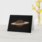 Carte JWST James Webb télescope spatial Saturn Infraroug (Fleur jaune)
