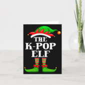 Carte K-p Elf Matching Family Group Christmas Party Pyja (Devant)