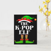 Carte K-p Elf Matching Family Group Christmas Party Pyja (Fleur jaune)