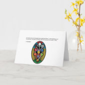 CARTE KABBALAH (Fleur jaune)