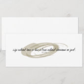 Carte Kahlil Gibran Life Without Love Citation (Devant / Derrière)